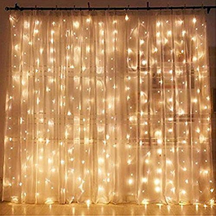 Twinkle Star 300 LED Window Curtain String Light