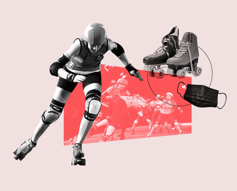 As coronavirus lockdowns lift, women's roller derby is one of the only sports leagues to get back to...