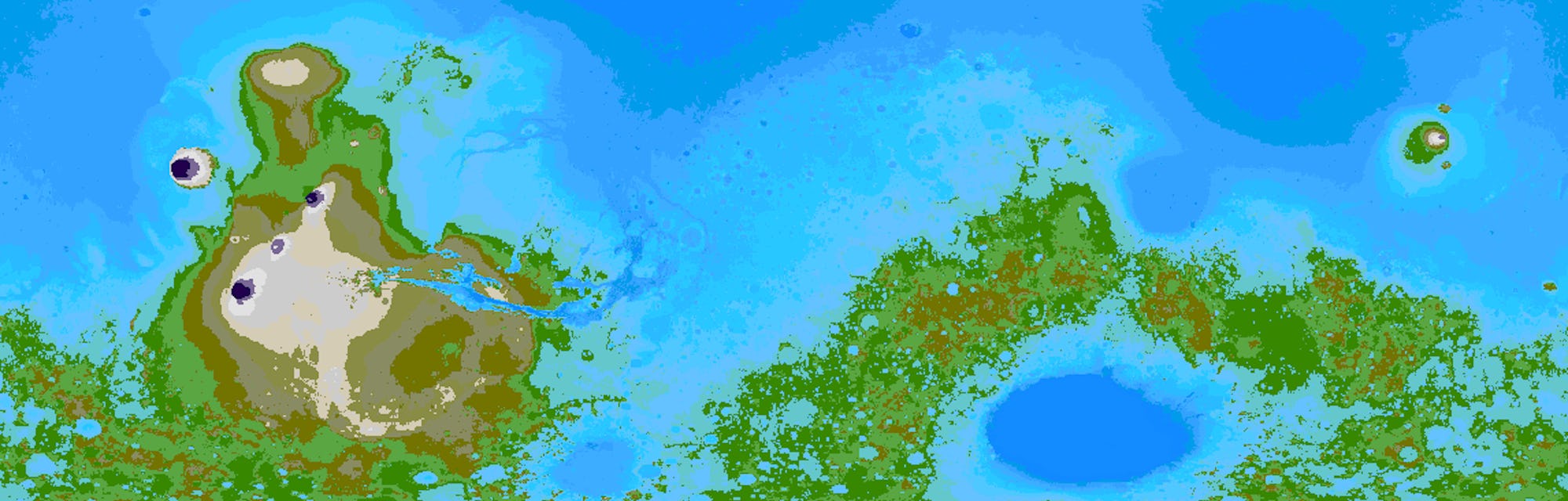 Mars map with water: incredible terraforming image shows Elon