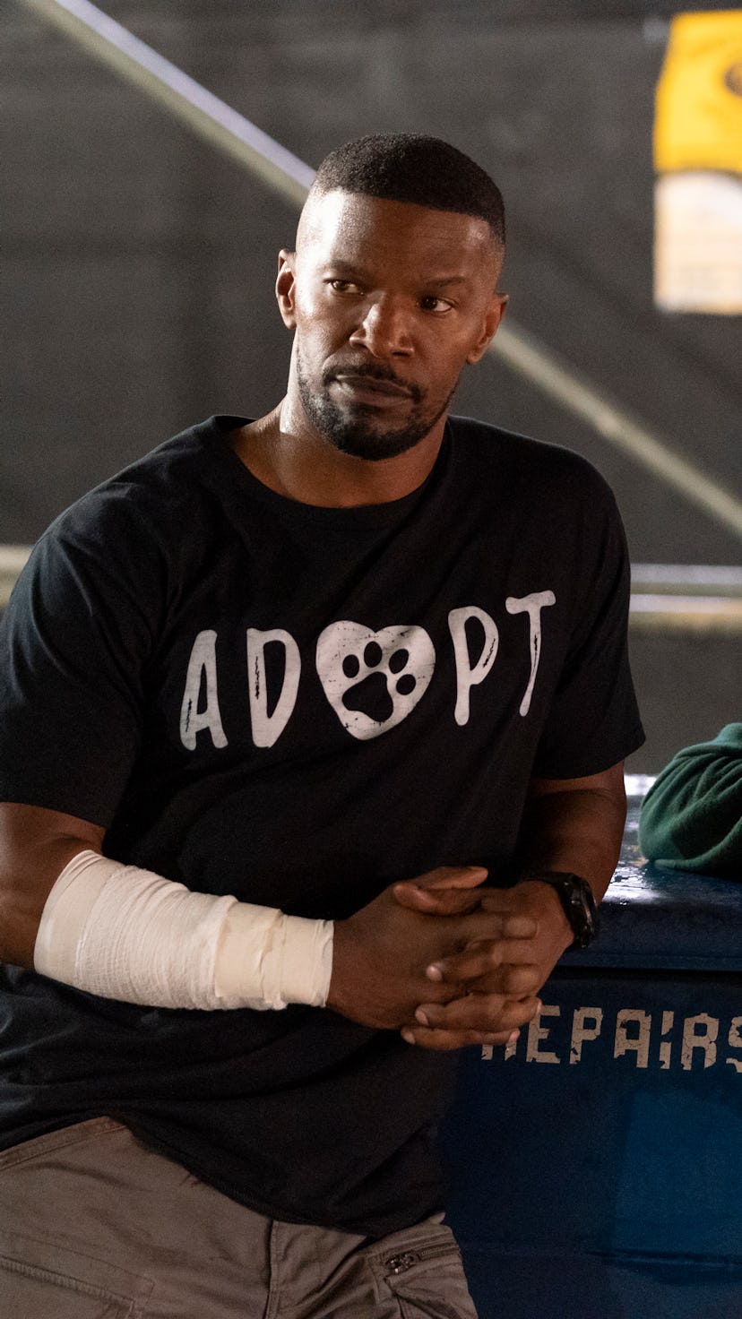 Jamie Foxx in Netflix's 'Project Power'