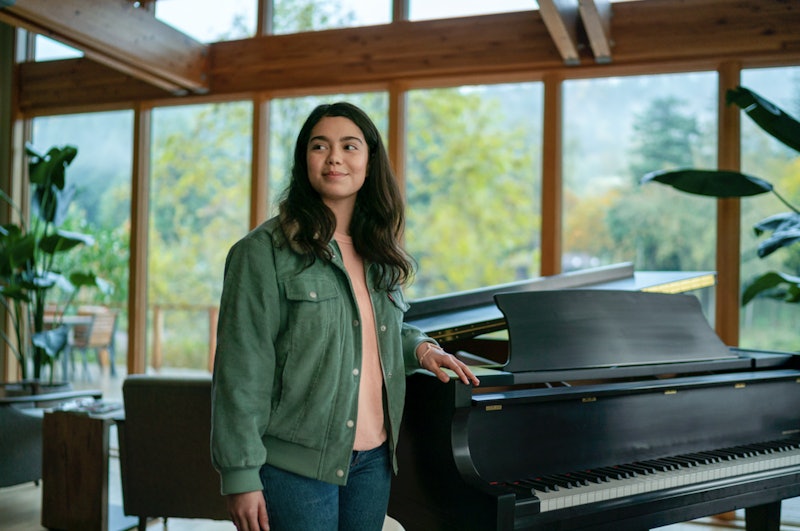 Auli'i Cravalho stars in the Netflix film All Together Now.