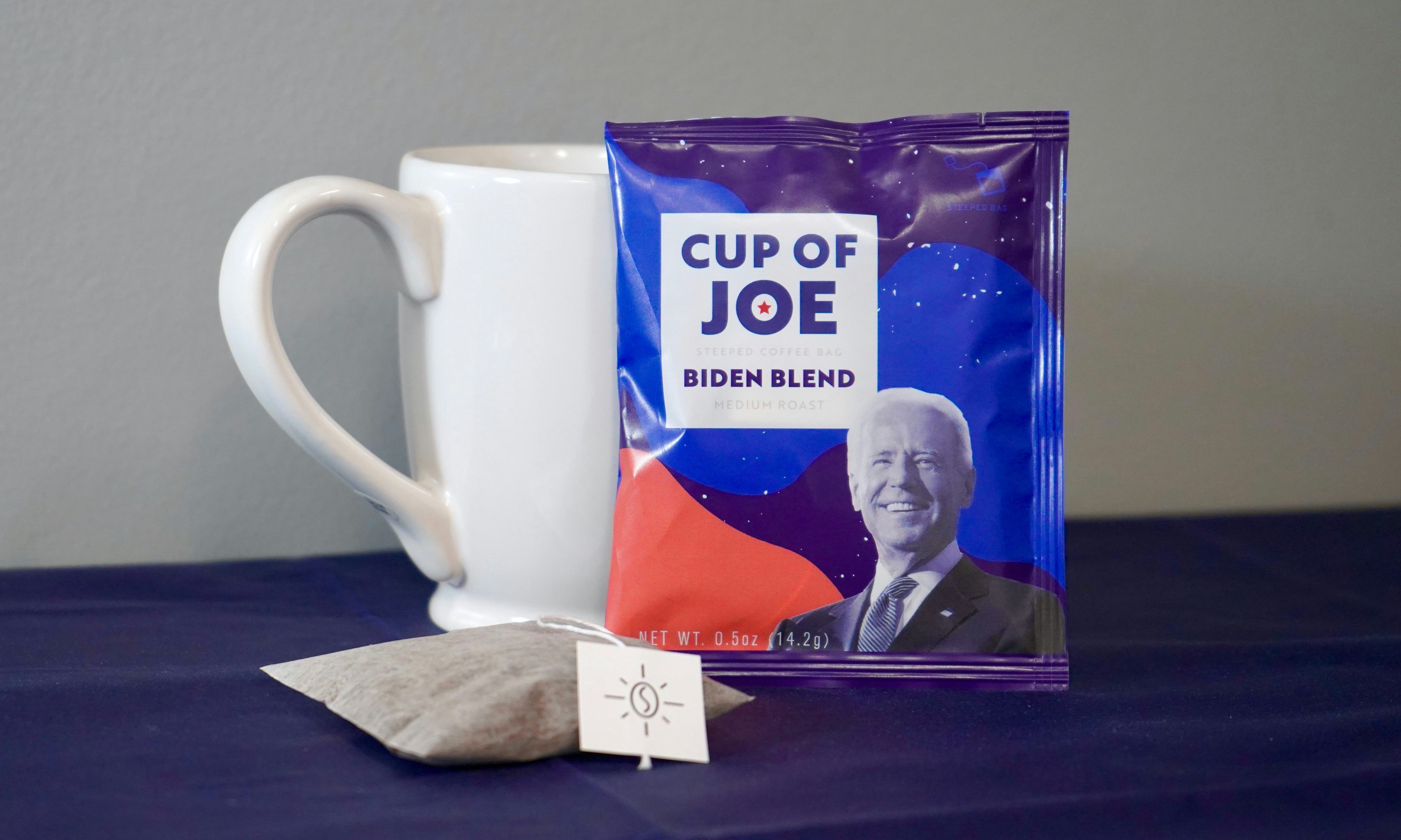 Coffee supports Joe Biden efforts to become president. 
