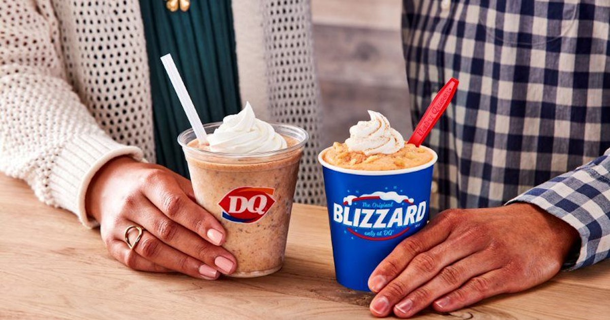 Dairy Queen Pumpkin Pie Blizzard 2025