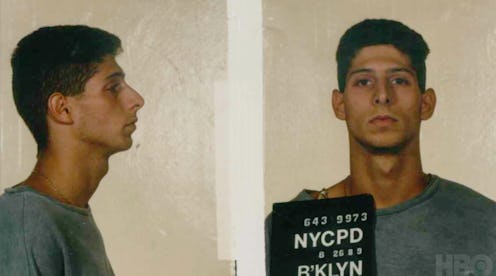 Keith Mondello mug shot in HBO's 'Yusuf Hawkins: Storm Over Brooklyn'