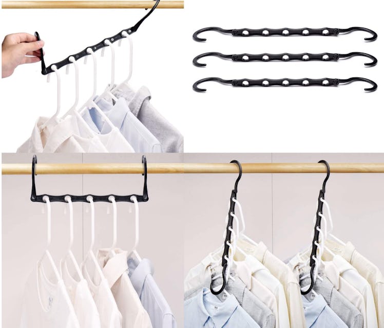 HOUSE DAY Black Magic Hangers (10-Pack)