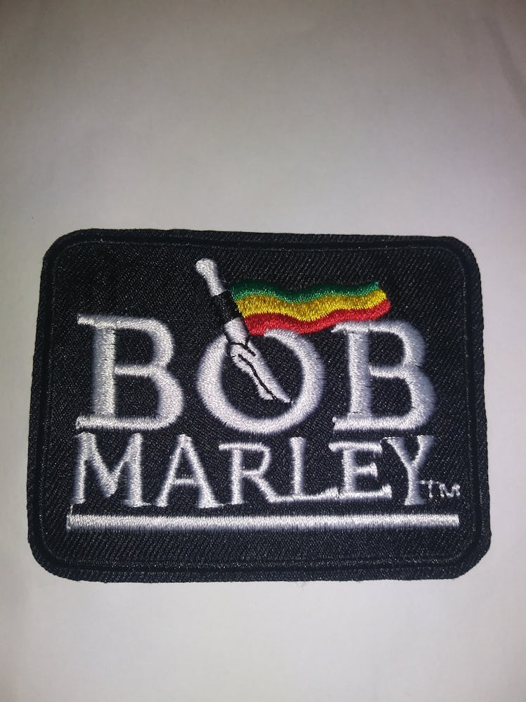 Bob Marley Iron On Patch