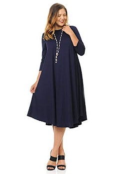 Pastel by Vivienne Women's Swing Midi Dress Plus Size