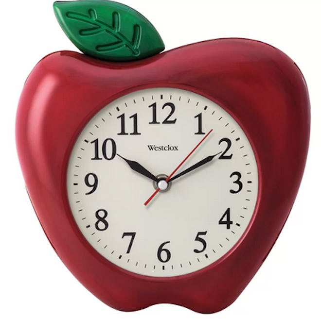 Aragram 3D Red Apple Wall Clock