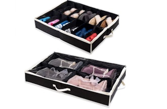 Woffit Under-The-Bed Shoe Organizer (2-Pack)