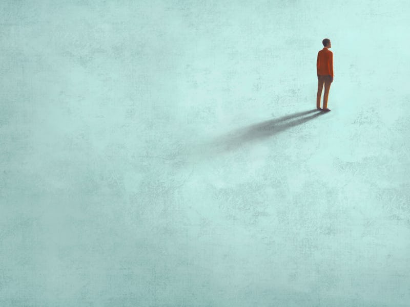 Illustration of loneliness.