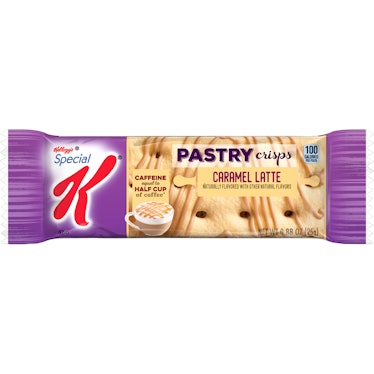 Special K's new Caramel Latte Pastry Crisps are the latest flavor in the brand's pastry crips offeri...