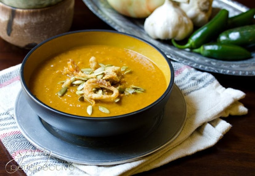 spicy pumpkin soup