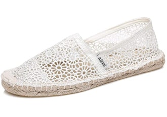 Altxic Women's Casual Breathable Hollow Out Comfort Braided Espadrilles