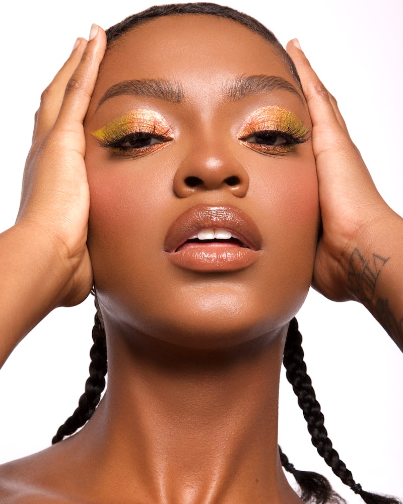 Dominique Cosmetics' Beautiful Mess collection features colorful liquid eyeshadows