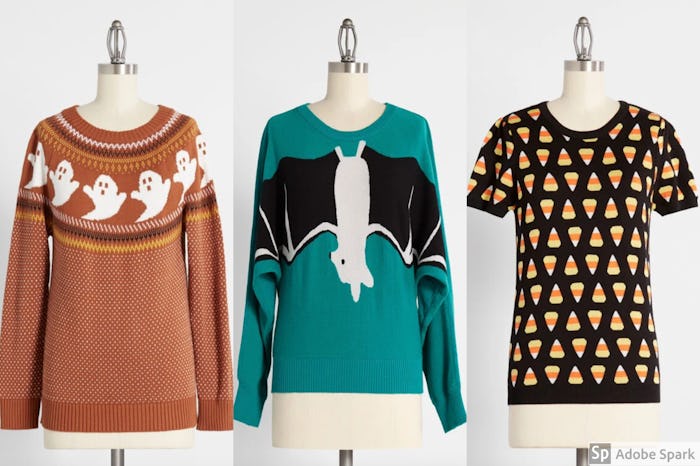 ModCloth's Halloween sweaters will make you scream with delight.
