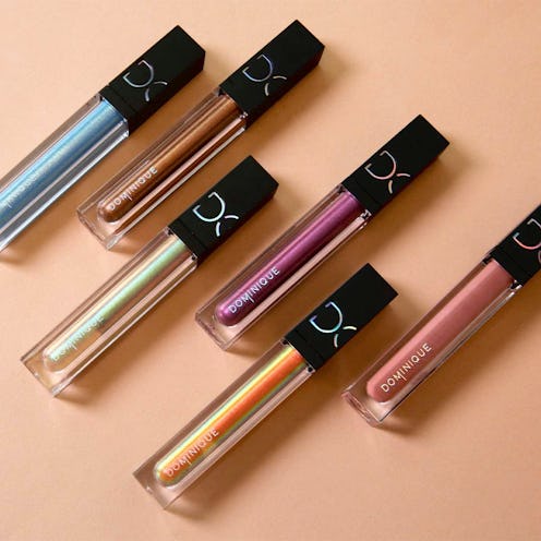 Dominique Cosmetics' newest launch features liquid eyeshadows in three different finishes.