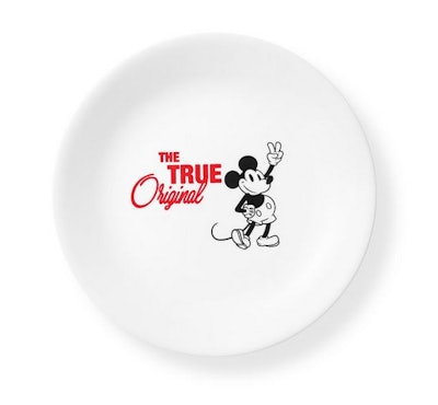 Corelle 6.75 in. Mickey Mouse - The True Original Appetizer Plates