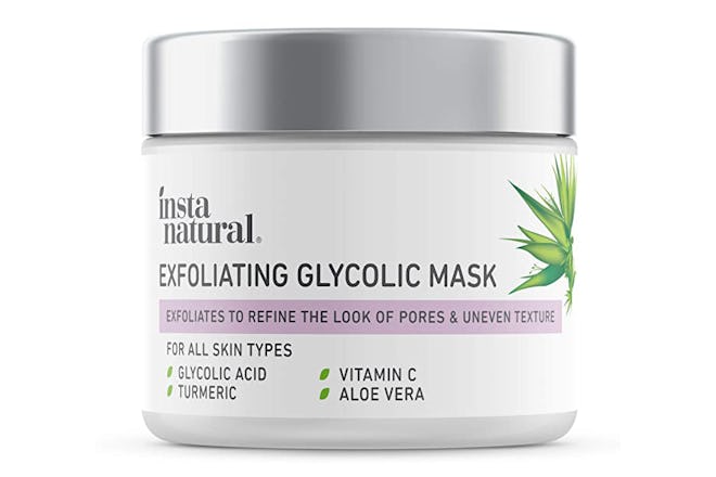 InstaNatural Exfoliating Glycolic Face Mask & Scrub 