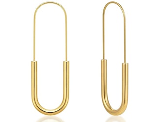 Lane Woods Gold Hoop Earrings