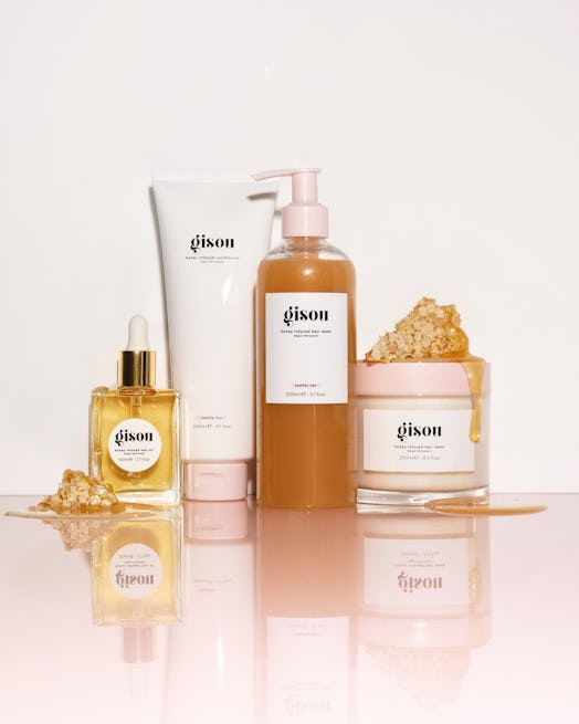 Most of Gisou's hair products include honey, but a handful are propolis-infused.