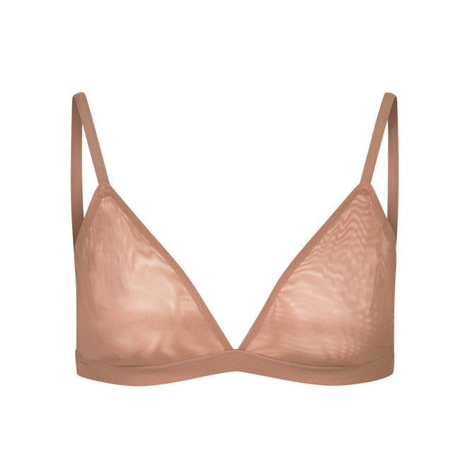 Mesh Triangle Bralette