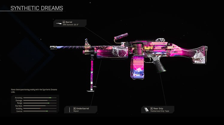 Synthetic Dreams MK9 Bruen from call of duty warzone