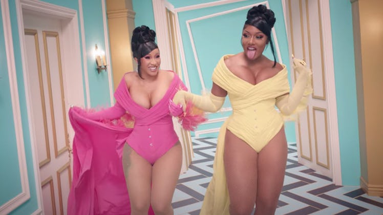 Cardi B and Megan Thee Stallion appear in the "WAP" music video.