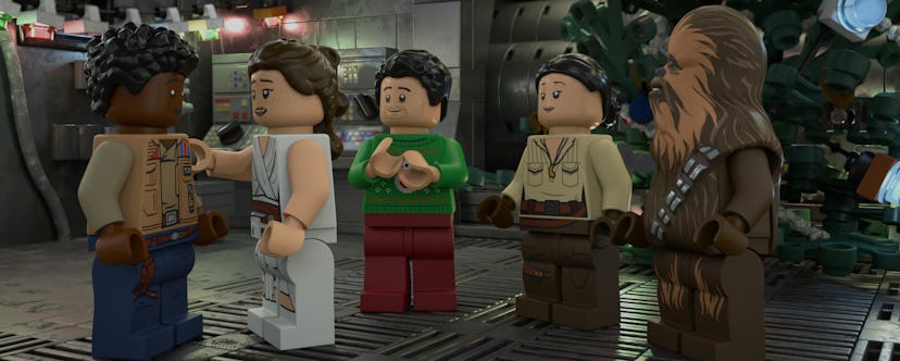 Disney+'s Lego Star Wars Holiday Special is a Rey adventure.