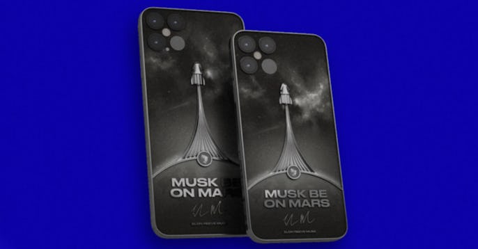 Elon Musk-themed iPhone 12 that's going on sale for $6,000.