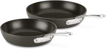 All-Clad Essentials Nonstick Fry Pan Set (2-Piece, 8.5 and 10.5 inches)