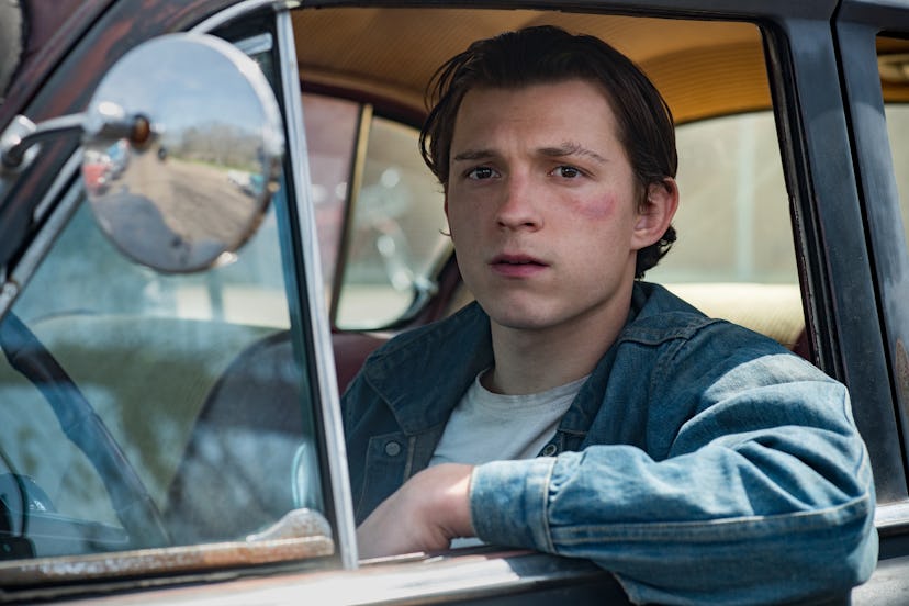 'The Devil All The Time' Trailer Tom Holland (via Netflix Press site)