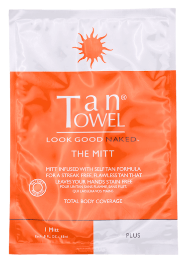 Tan Towel The Mitt