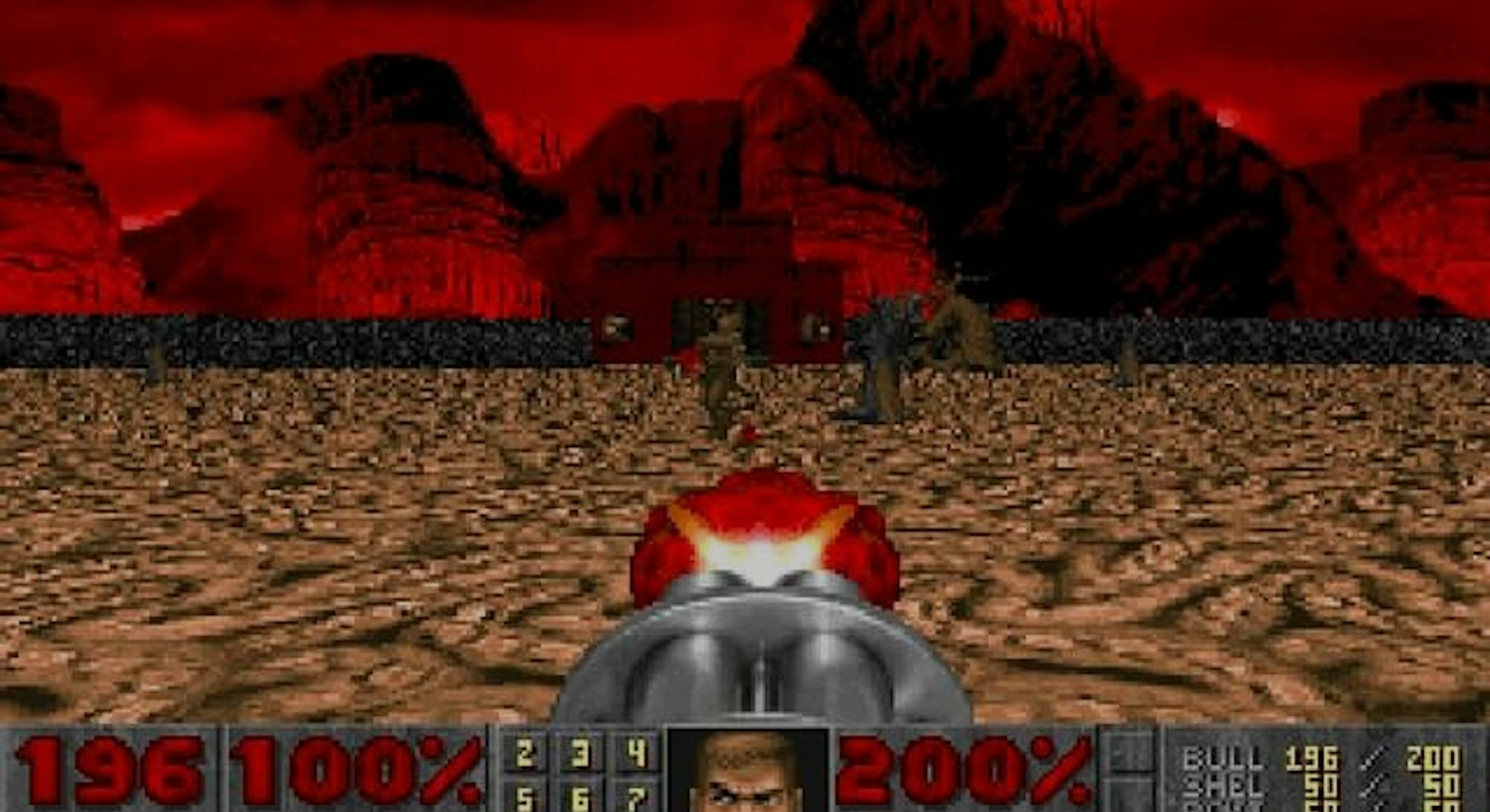 A screenshot of Doom.
