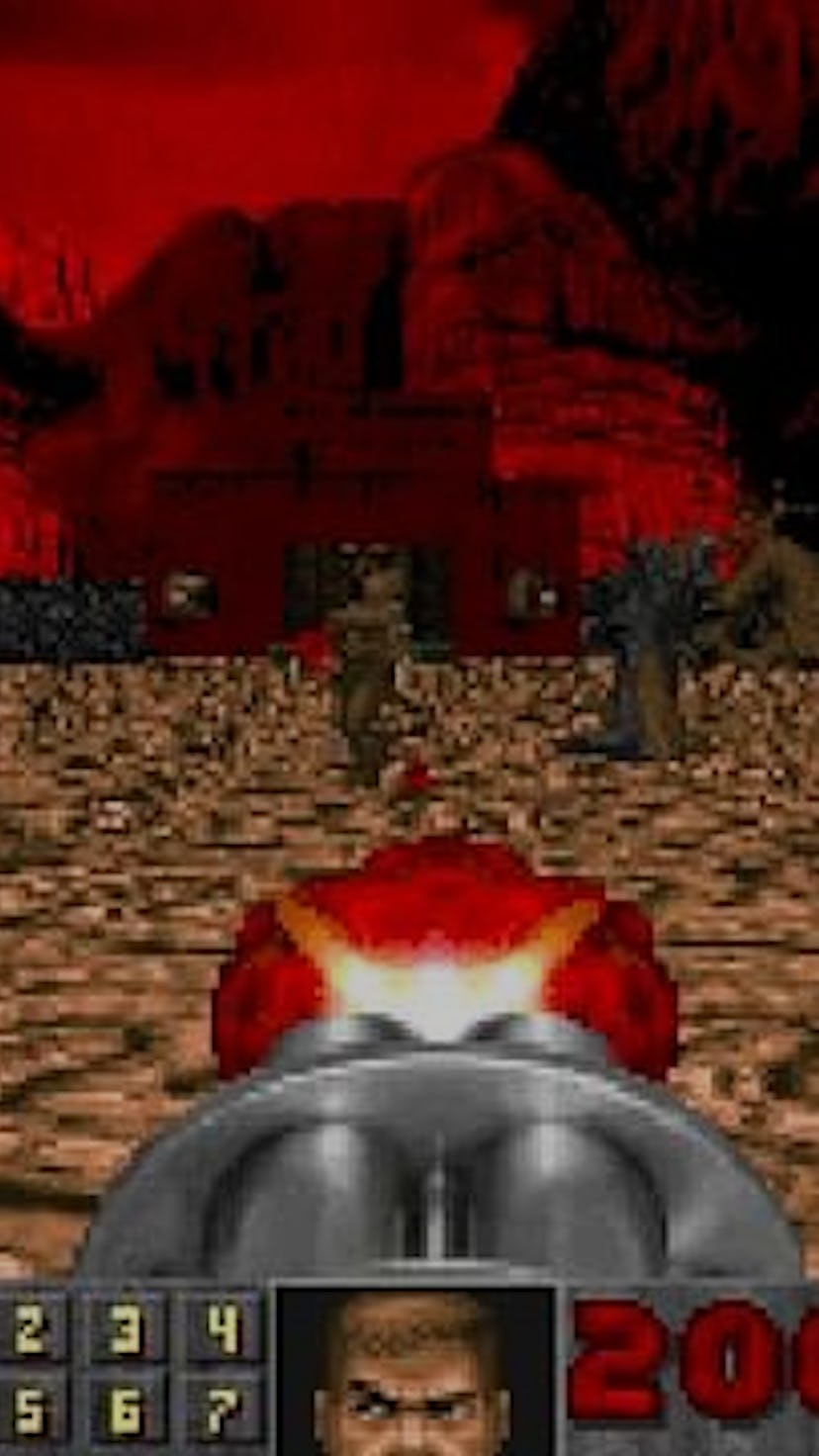 A screenshot of Doom.