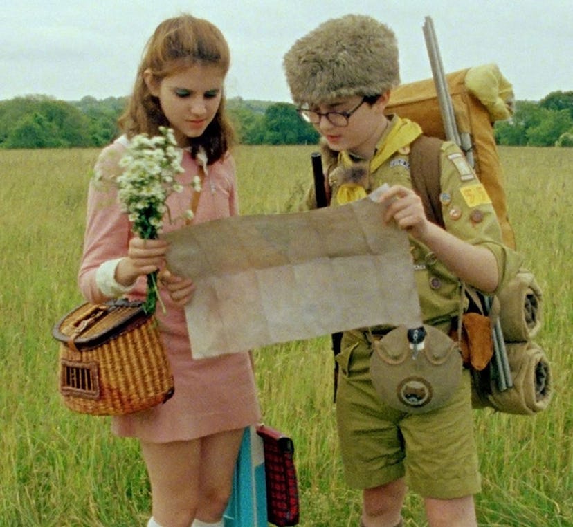 "Moonrise Kingdom" has so many cute scenes that are perfect to inspire your next date.
