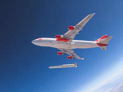 Virgin Orbit Boeing 747.