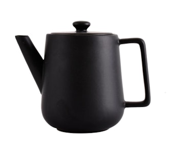 Matte Black Teapot