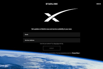 Site Web De Starlink