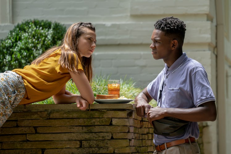 TEENAGE BOUNTY HUNTERS (L to R) ANJELICA BETTE FELLINI as BLAIR WESLEY and MYLES EVANS as MILES in e...