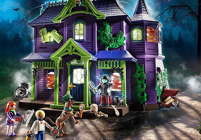 playmobil halloween house