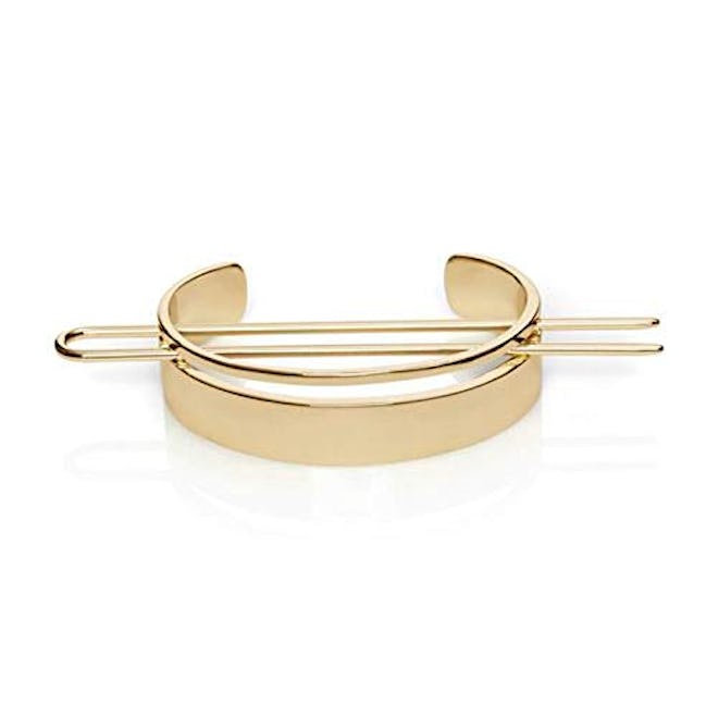 High Polished Alloy Round Top Hair Cuff