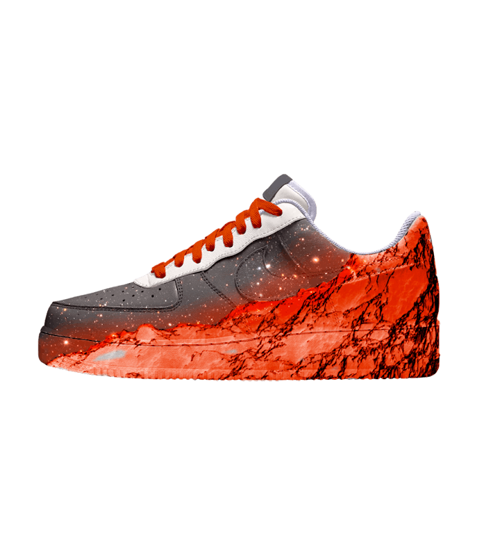 Custom "Musk be on Mars" Air Force 1's. 