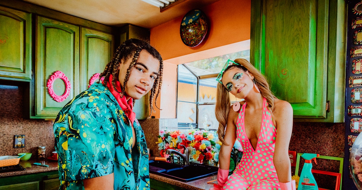 Chelsea Collins 24kgoldn Premiere Water Run Dry Video
