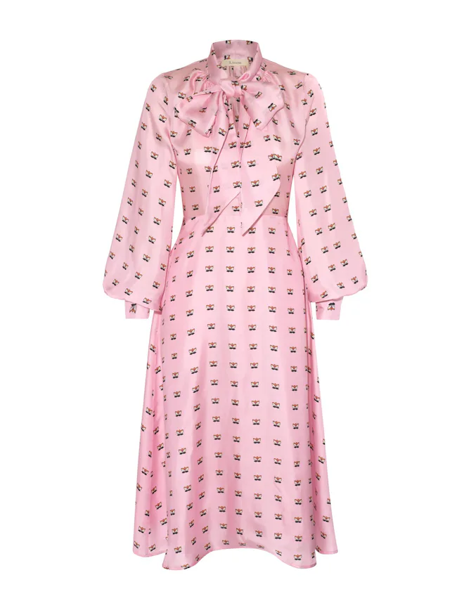 strawberry midi dress dupe THAT Strawberry Dress