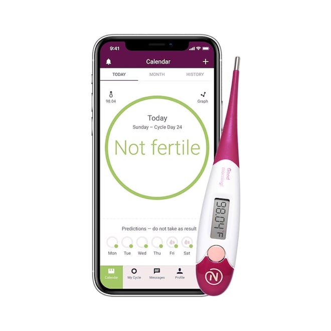 Natural Cycles 6 Month Subscription Digital Birth Control with Basal Thermometer