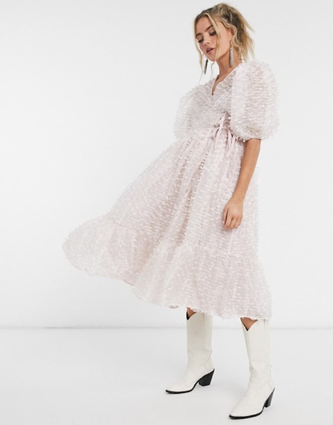 Dream Sister Jane midi wrap dress 