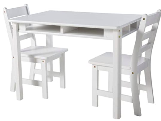 white desk for children's room