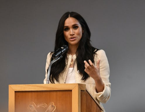 Meghan Markle talked about returning to the United States amid BLM protests and using her voice agai...