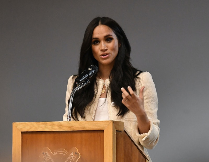Meghan Markle talked about returning to the United States amid BLM protests and using her voice agai...
