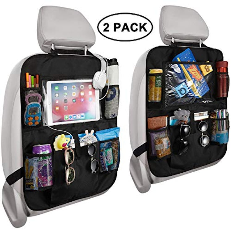 Reserwa Car Backseat Organizer 2 Pack Waterproof and Durable